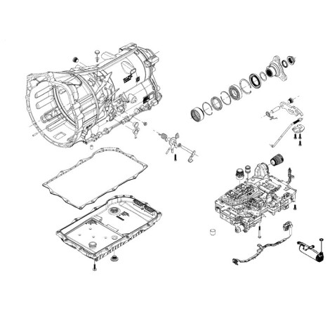 Caja de cambios automática ZF 8HP50