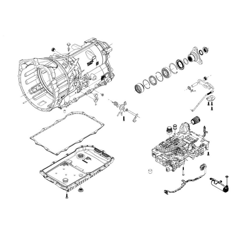 Caja de cambios automática ZF 8HP50