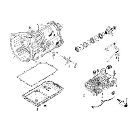 Caja de cambios automática ZF 8HP50