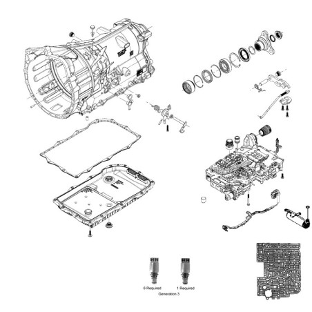 Caja de cambios automática ZF 8HP51