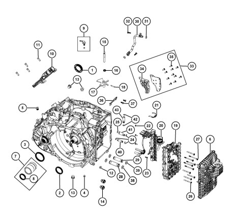 Caja de cambios automática ZF 9HP48