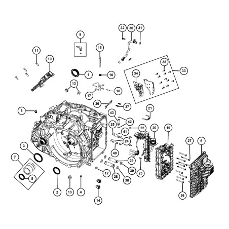 Caja de cambios automática ZF 9HP48