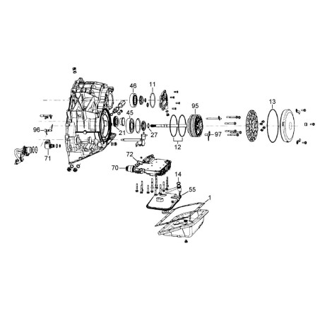 Caja de cambios automática ZF VT1 (CFT-25/27)