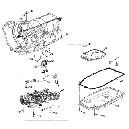 Caja de cambios automática GM 8L45