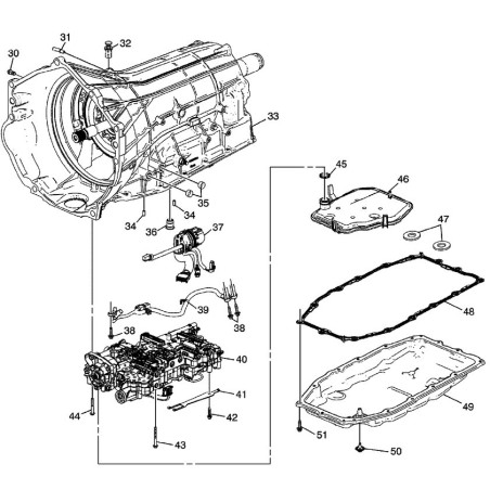 Caja de cambios automática GM 8L90