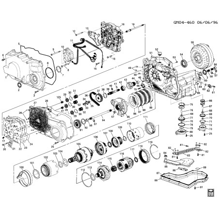 Caja de cambios automática GM 4T40-E