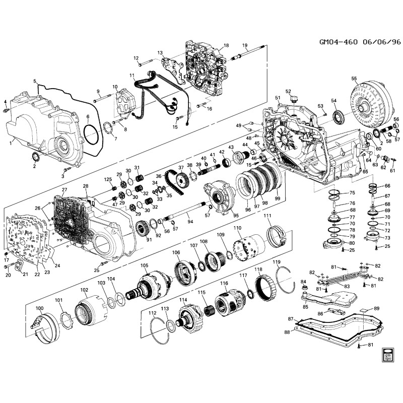 Caja de cambios automática GM 4T45-E