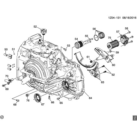 Caja de cambios automática GM 9T50