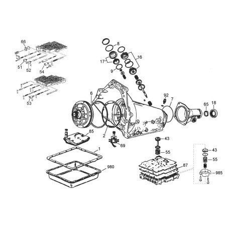 Caja de cambios automática GM 4L60-E (AR60)