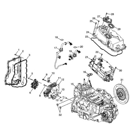 Caja de cambios automática GM 5ET50