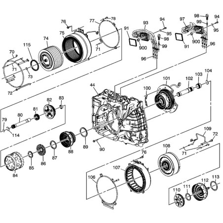 Caja de cambios automática GM 4ET50