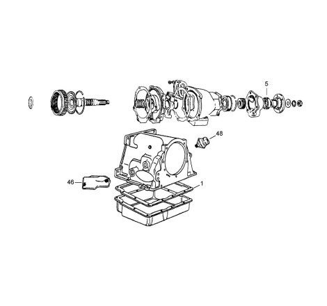 Caja de cambios automática Borg-Warner 12