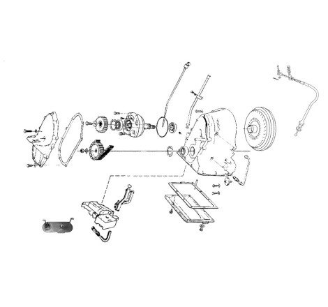 Caja de cambios automática Borg-Warner 37