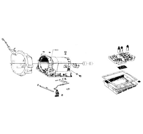 Caja de cambios automática Borg-Warner 55