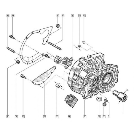 Caja de cambios automática Renault JH1 (Quickshift 5)