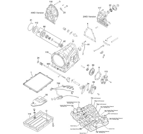 Caja de cambios automática DSI 575R6 (M78)