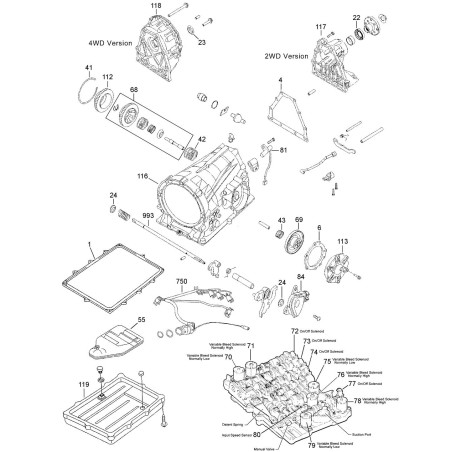 Caja de cambios automática DSI 575R6 (M78)