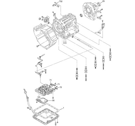 Caja de cambios Aisin TW-40E