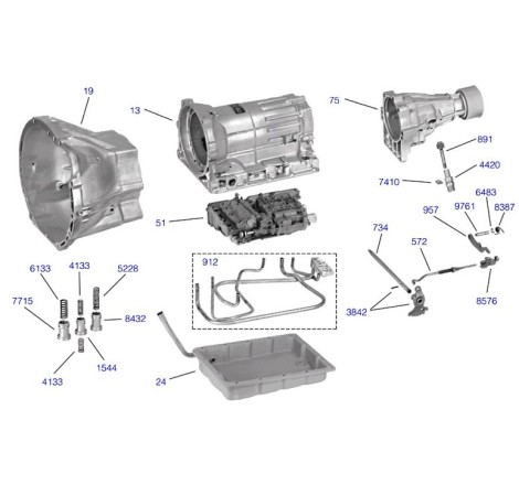 Caja de cambios Aisin 03-71L