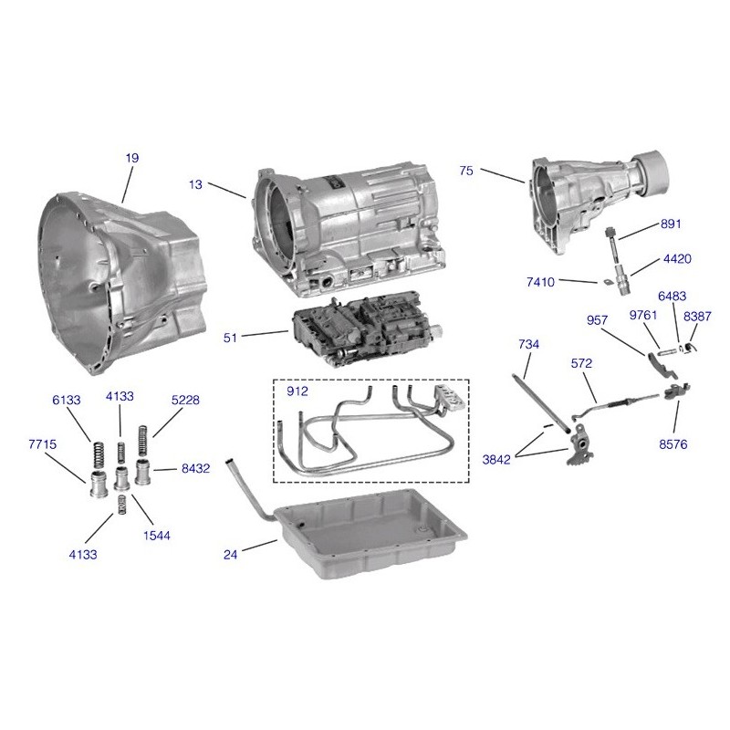 Caja de cambios Aisin 03-71L