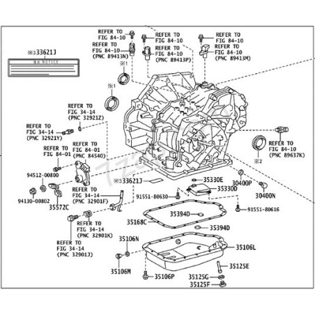 Caja de cambios automática Aisin Toyota K114 CVT