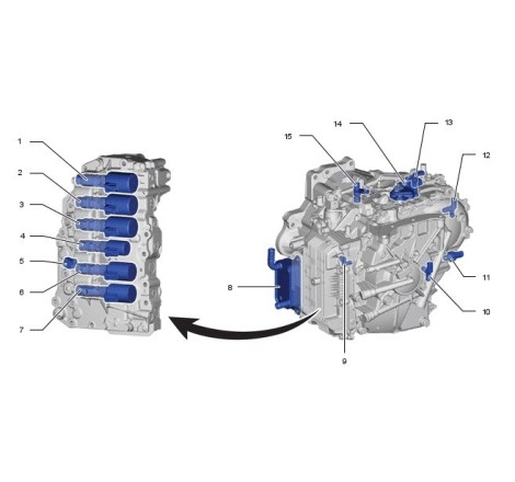 Caja de cambios automática Toyota K320 CVT