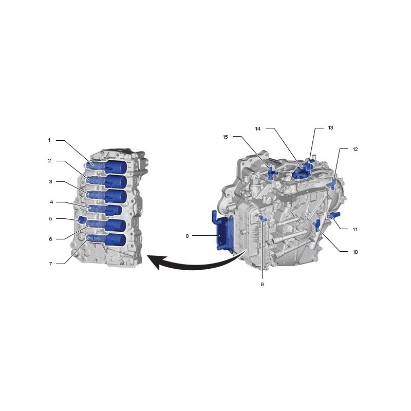 Caja de cambios automática Toyota K320 CVT