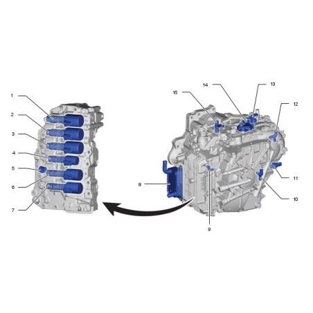 Caja de cambios automática Toyota K320 CVT