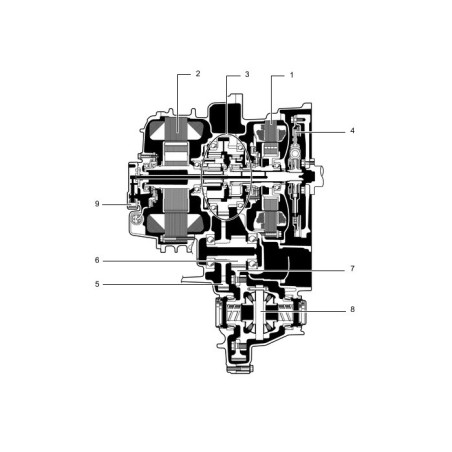 Caja de cambios automática Aisin Toyota P410 CVT