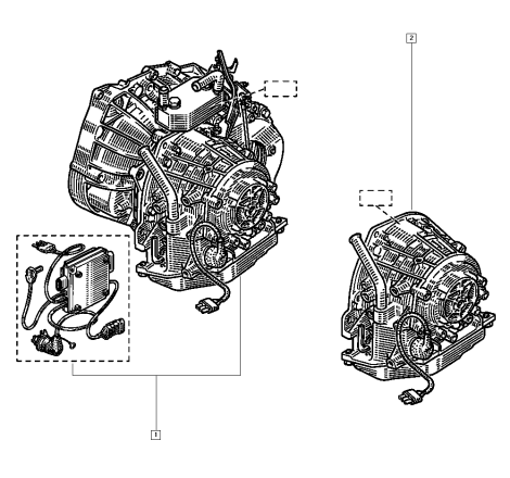 Caja de cambios automática Renault MB3