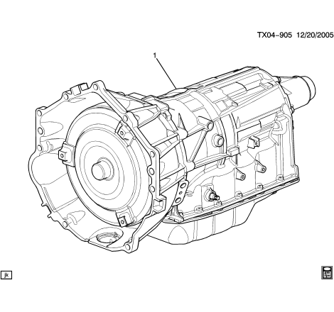 Caja de cambios automática GM 6L90