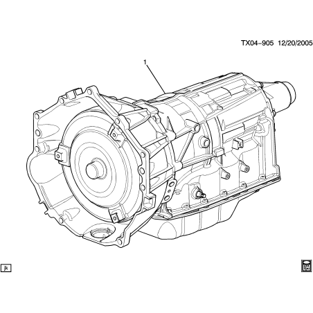 Caja de cambios automática GM 6L90