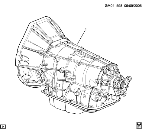 Caja de cambios automática GM 6L50-E