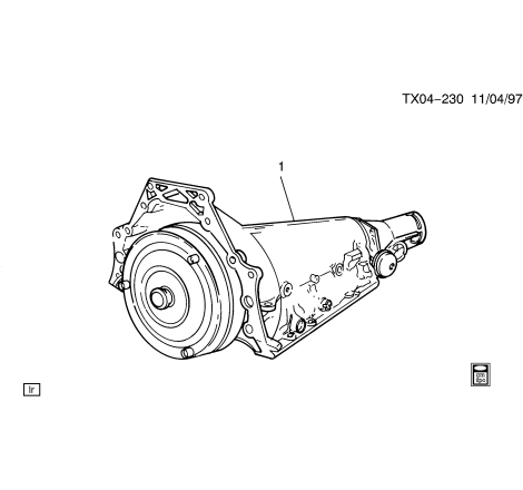 Caja de cambios automática GM 4L60-E (AR60)