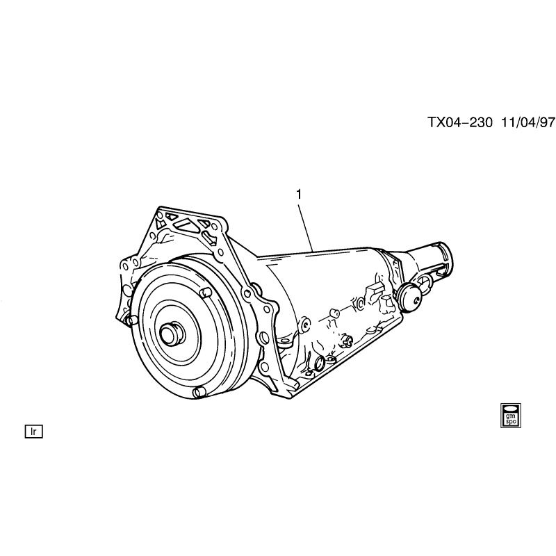 Caja de cambios automática GM 4L60-E (AR60)