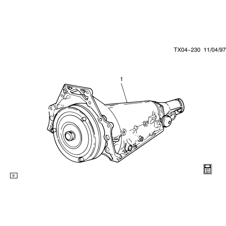 Caja de cambios automática GM 4L60-E (AR60)