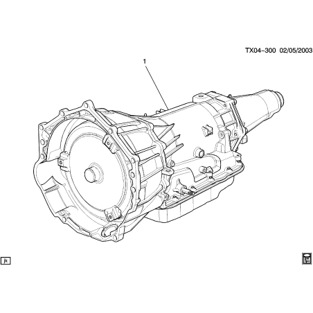 Caja de cambios automática GM 4L65-E