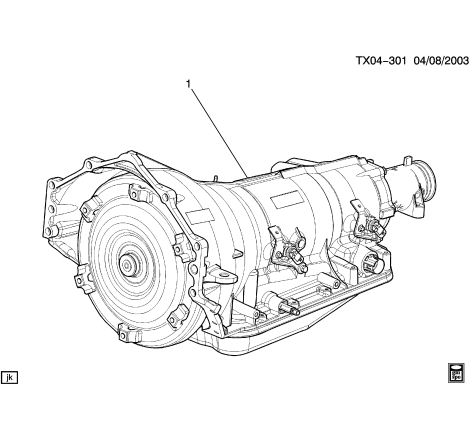 Caja de cambios automática GM 4L80-E