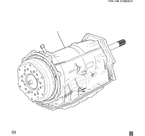 Caja de cambios automática GM 8L90