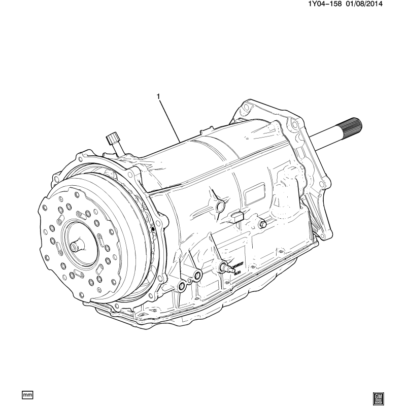 Caja de cambios automática GM 8L90