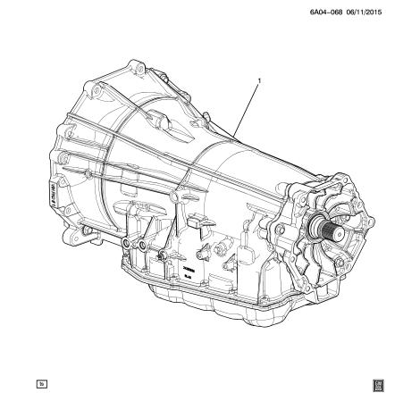 Caja de cambios automática GM 8L45