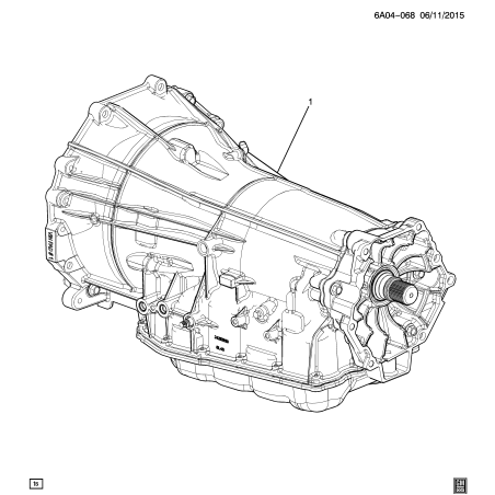 Caja de cambios automática GM 8L45