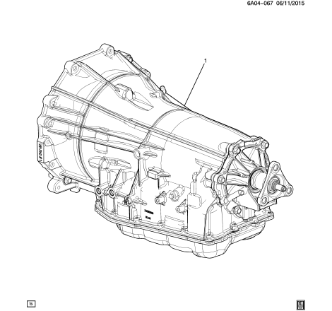 Caja de cambios automática GM 8L45