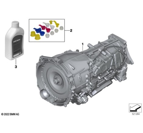 Caja de cambios automática ZF 8HP60