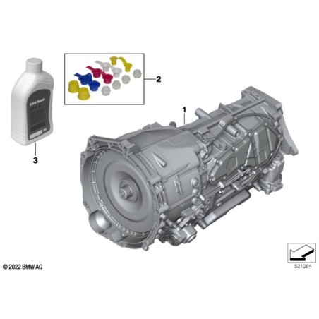 Caja de cambios automática ZF 8HP60