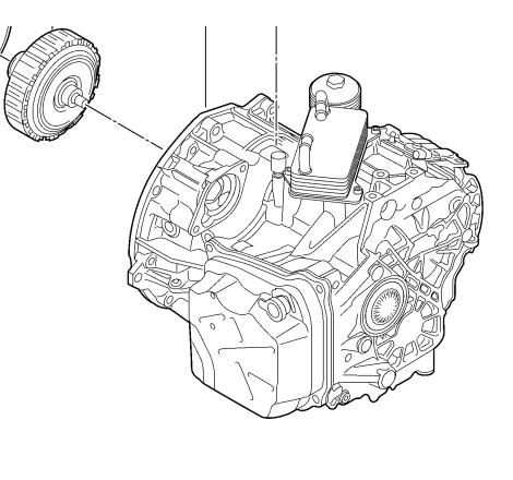 Caja de cambios automática VAG 0DL (DQ500)