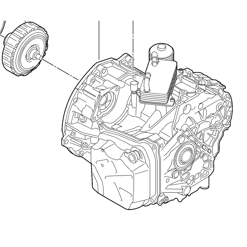 Caja de cambios automática VAG 0DL (DQ500)