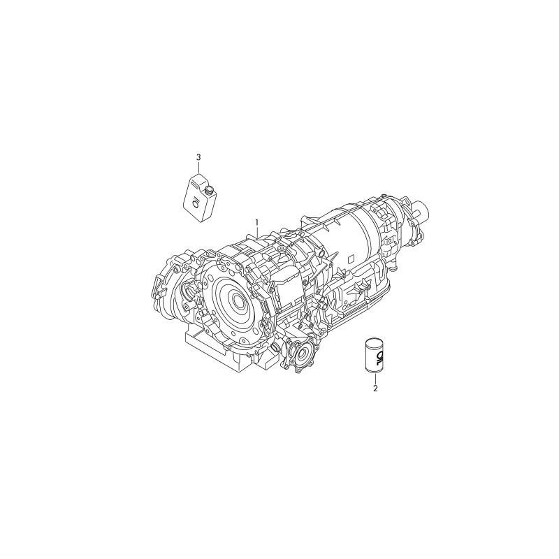 Caja de cambios automática VAG 0DY (ZF 8HP66)