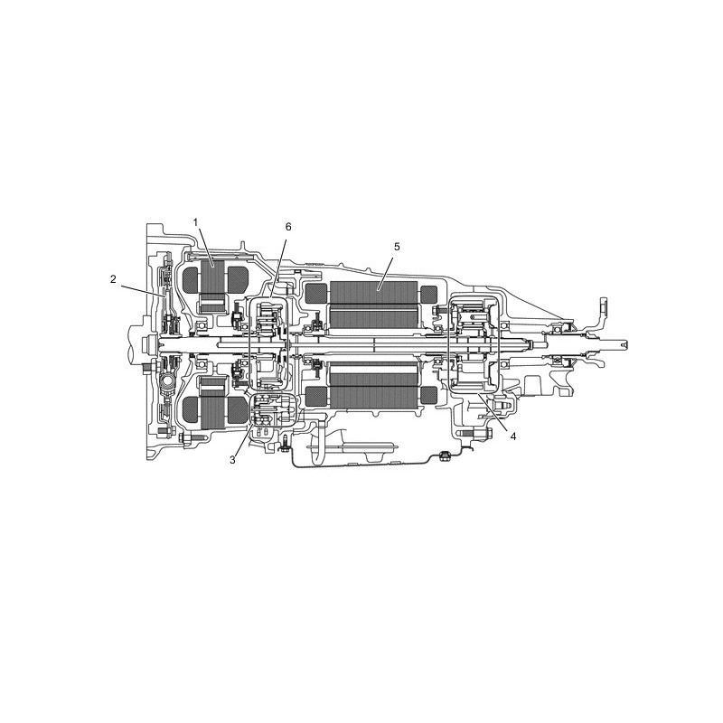 Caja de cambios automática Aisin Toyota L210